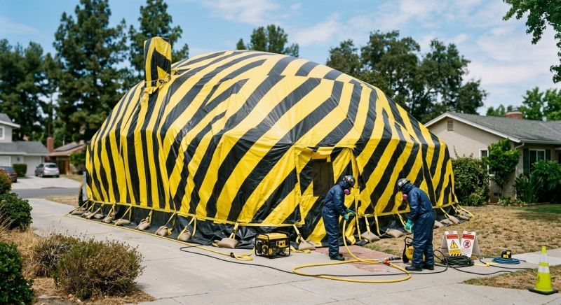 Tent Fumigation in San Antonio, TX