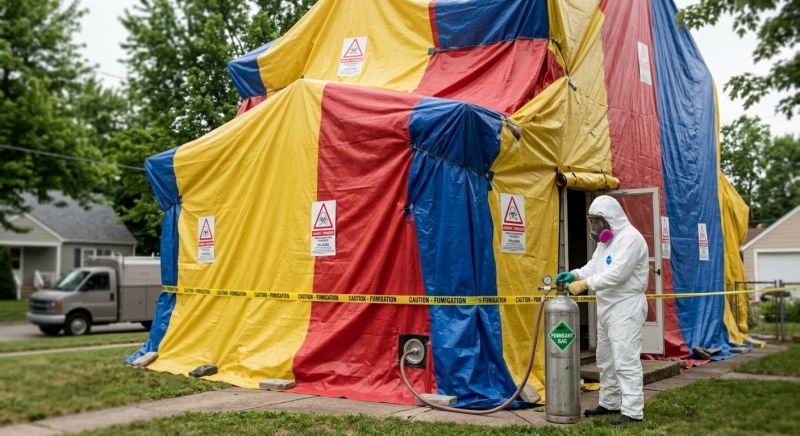 Residential Fumigation in Fayetteville, NC